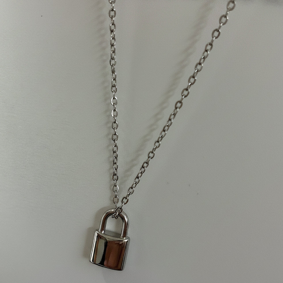 Lock Motif Necklace