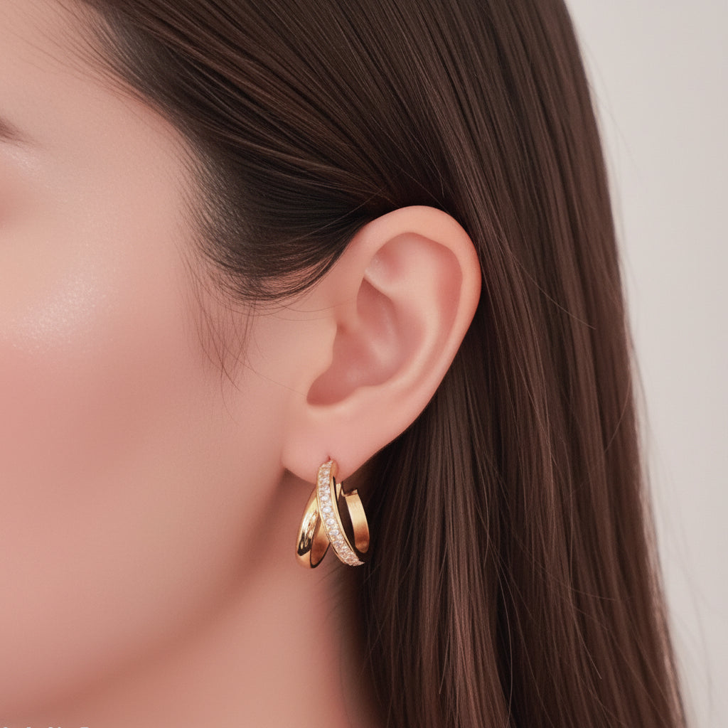 2点セット: Modern Sparkle Jewelry Set