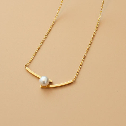 Balance Perl necklace 単品