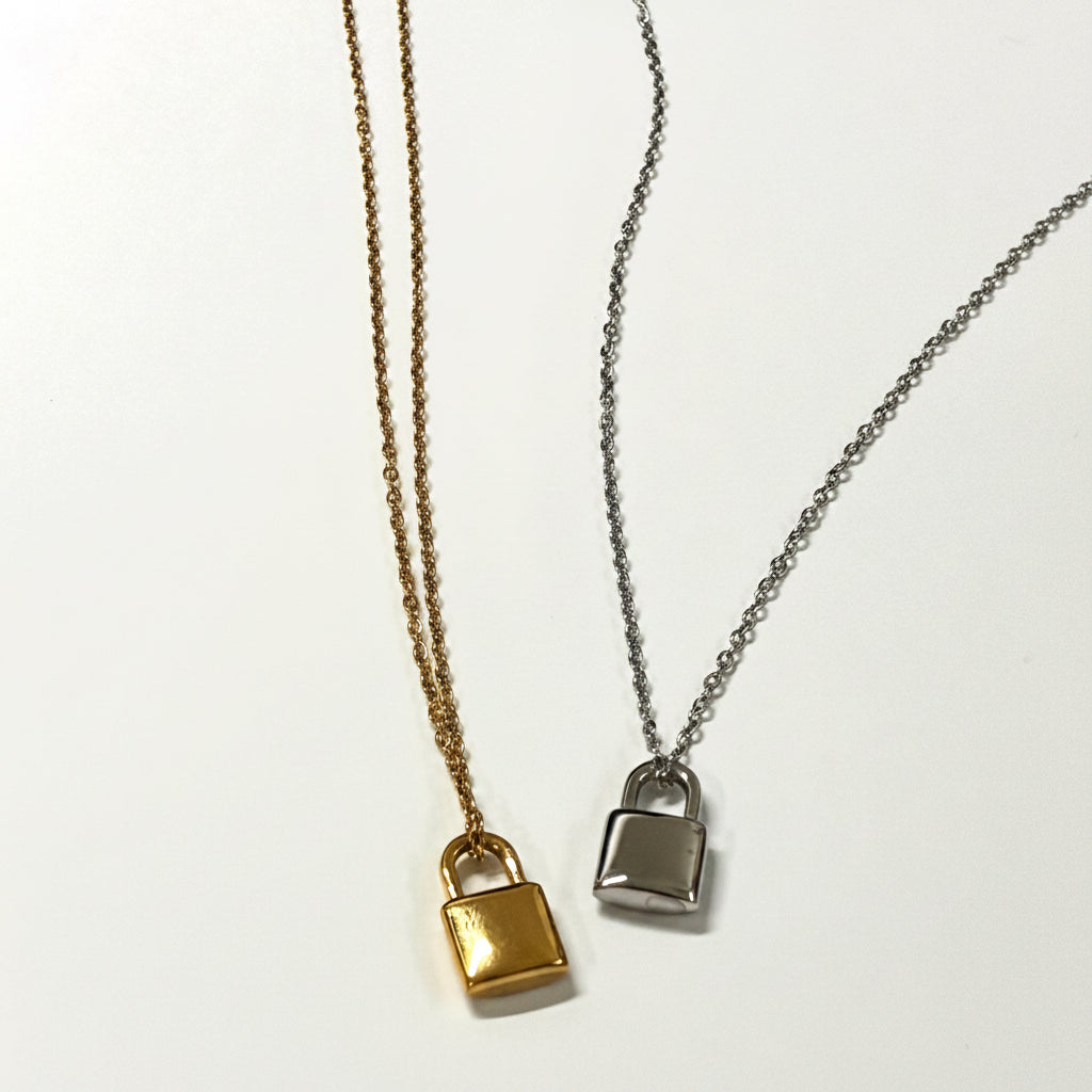 Lock Motif Necklace