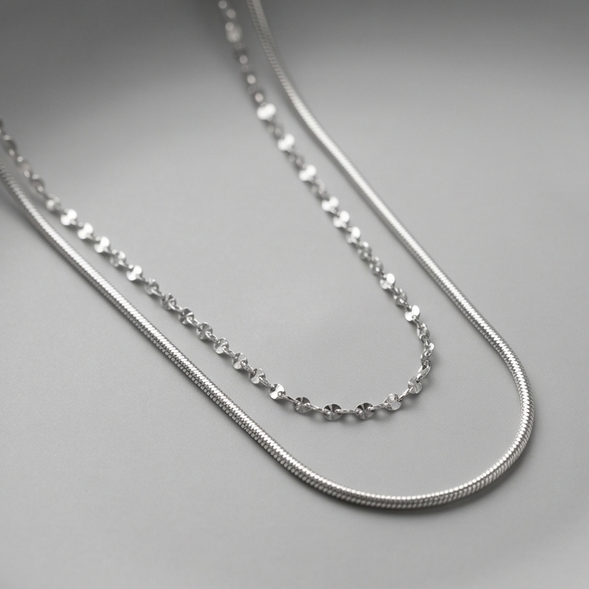 2点セット: Layered Chain NC