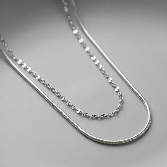 2点セット: Layered Chain NC