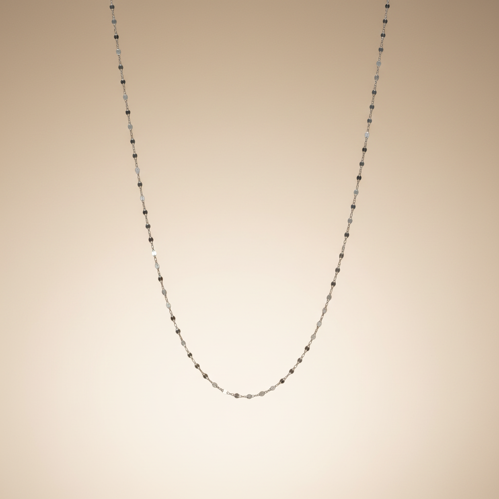 【再入荷】Pt Fantasia Petal Slide Chain NC 〜45cm