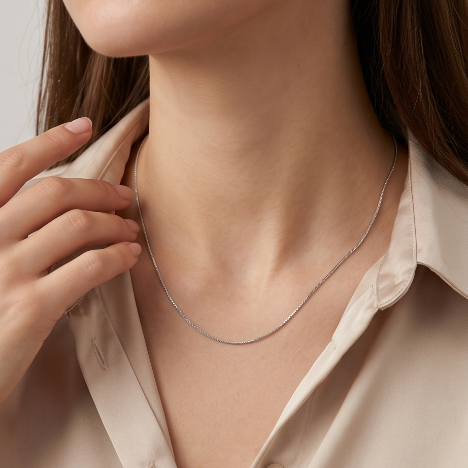 Pt Sleek Venetian Chain NC