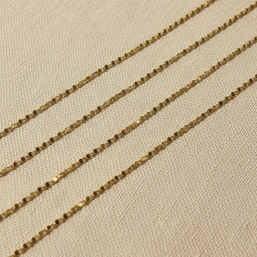 2点Set:Triangle twift PE&45cm éclair chain NC