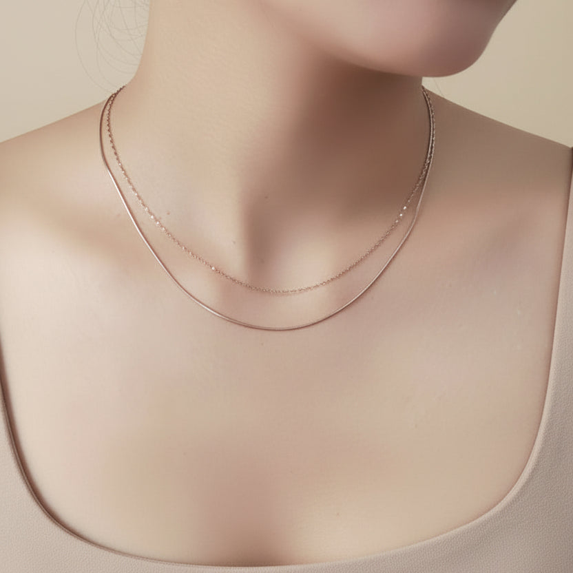 2点セット: Layered Chain NC