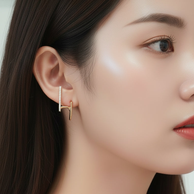 Bijou Line Layered Cuff PE