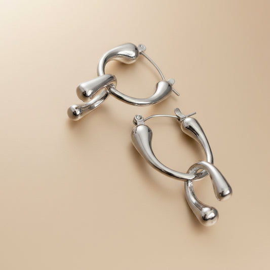 Horseshoe Link Earrin