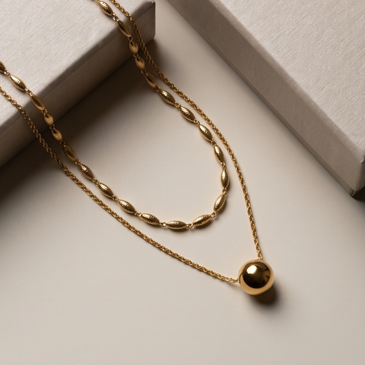 Dual Gold Necklace