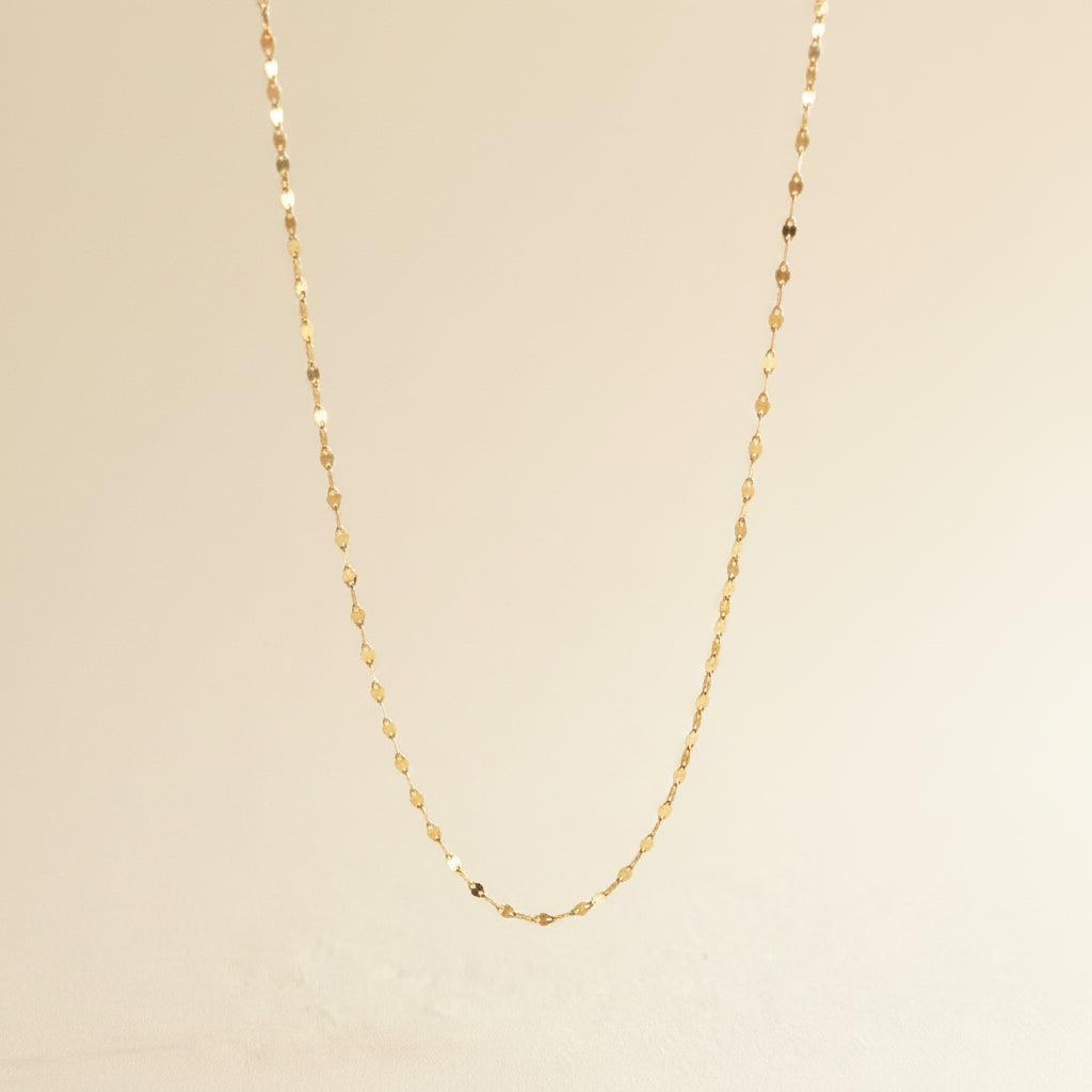 【再再入荷】K18 Fantasia Petal Slide Chain 〜45cm