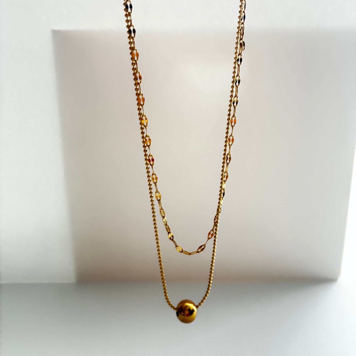 Layer Ball Necklace